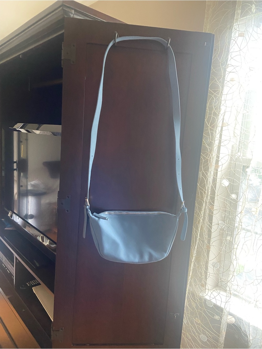 Source Unknown Light Blue Crossbody Bag